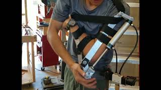 Make: Exo Suit (Arm), First Test
