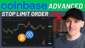 Coinbase Advanced Stop Limit Order Tutorial for Beginners (Stop Loss)