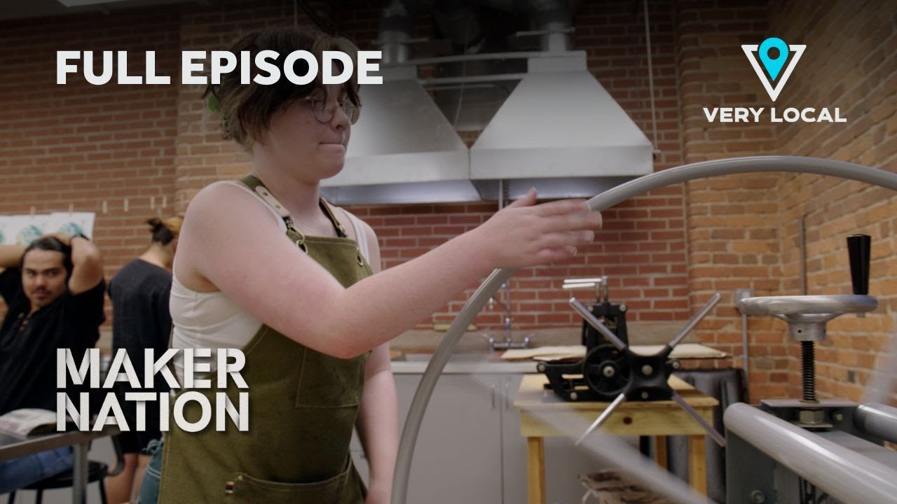 Maker Nation Challenge: Printmakers Under Pressure | Full Episode | Stream free on Very Local