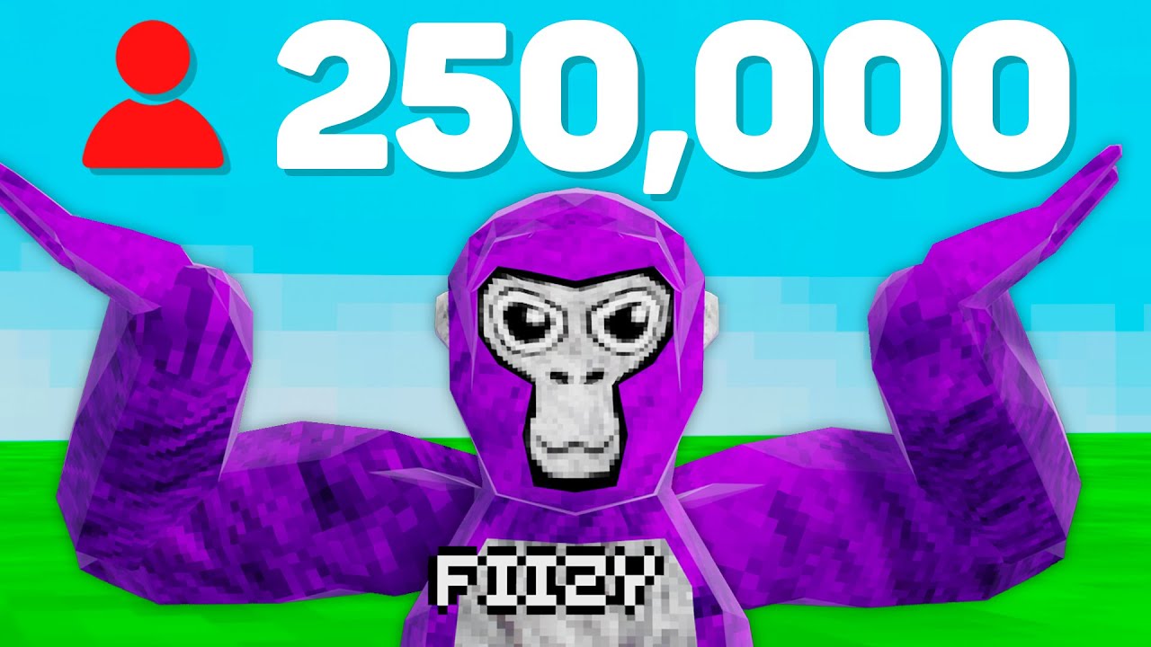 We Made Gorilla Tag History