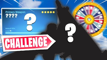 RANDOM CLASS GENERATOR Challenge in WARZONE!