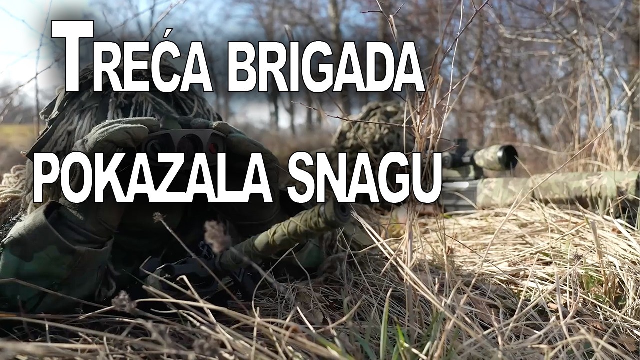 🔥Spektakularno bojevo gađanje: Treća brigada pokazala snagu