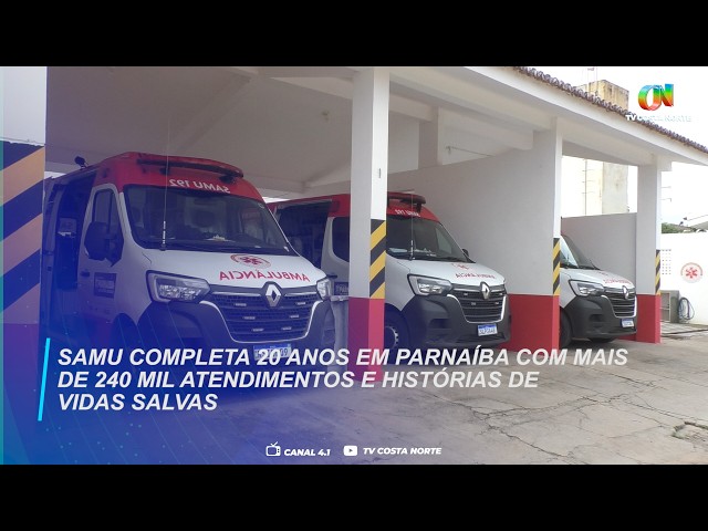 Samu completa 20 anos em Parnaíba com mais de 240 mil atendimentos e histórias de vidas salvas