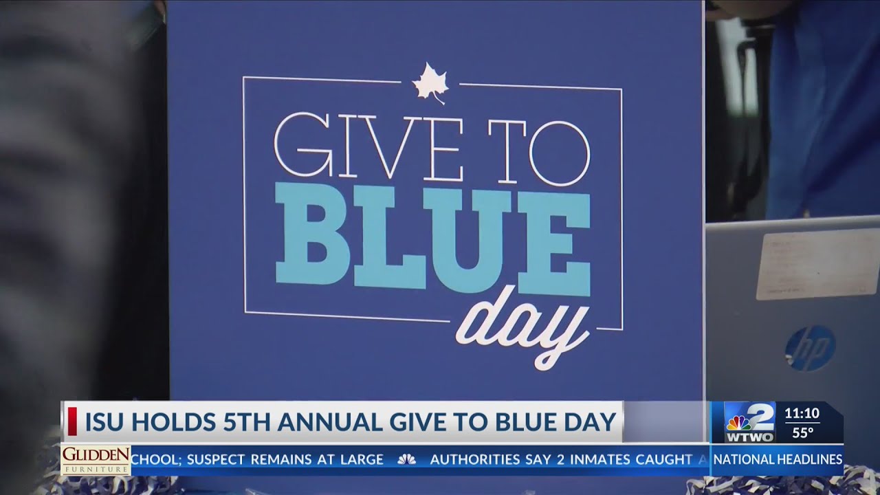 ISU has high hopes for 5th annual Give to Blue Day YouTube