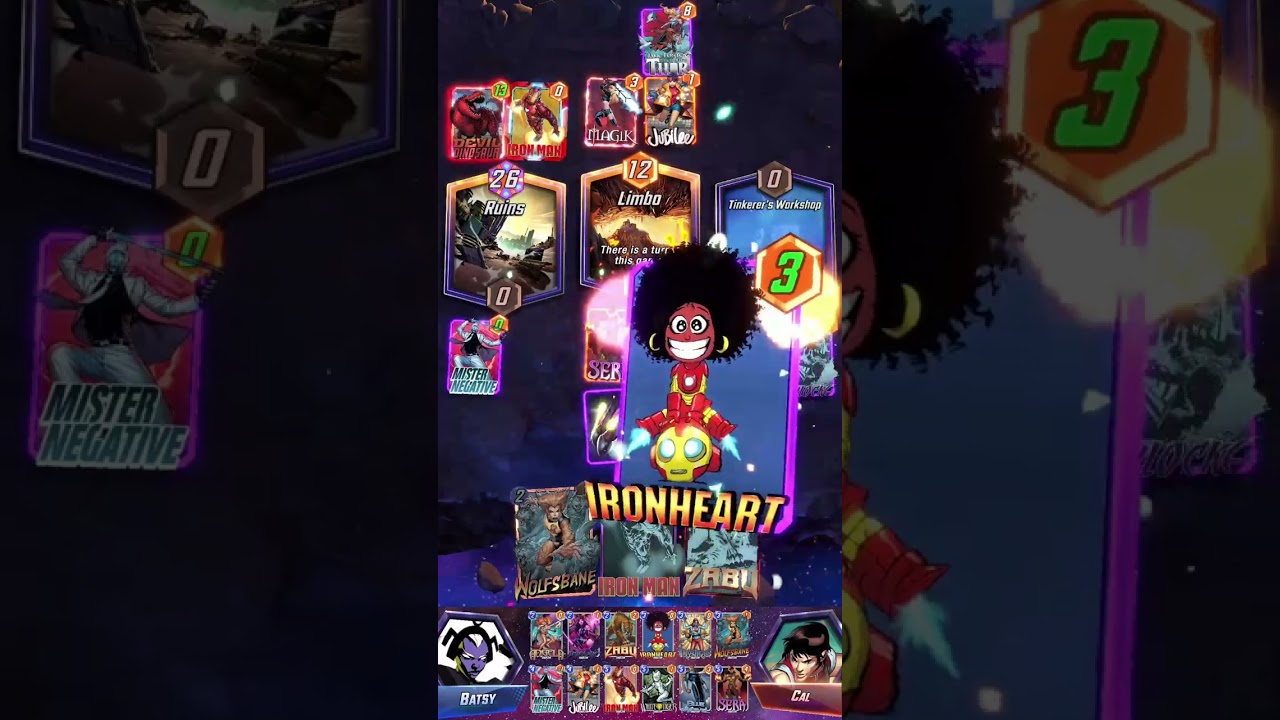 Mr. Negative Makes Winning Games Easy #marvel #marvelsnap #gaming #shorts