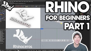 Getting Started with Rhino Part 1 - BEGINNERS START HERE!