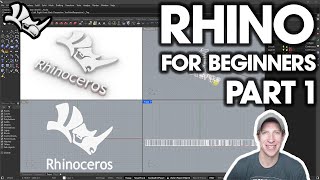 Getting Started with Rhino Part 1  BEGINNERS START HERE!
