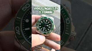 I Got the NEW Longines HydroConquest 39 in Green 🟢