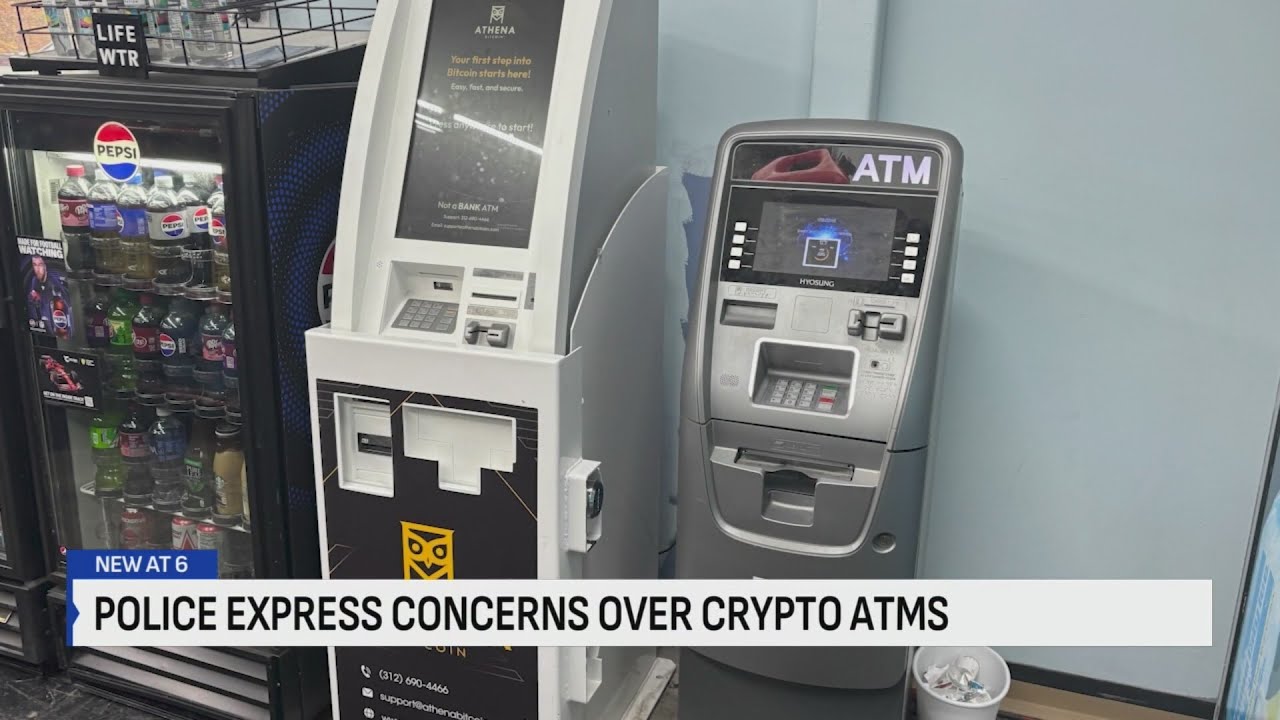 Police warn of bitcoin ATMs often used for scams