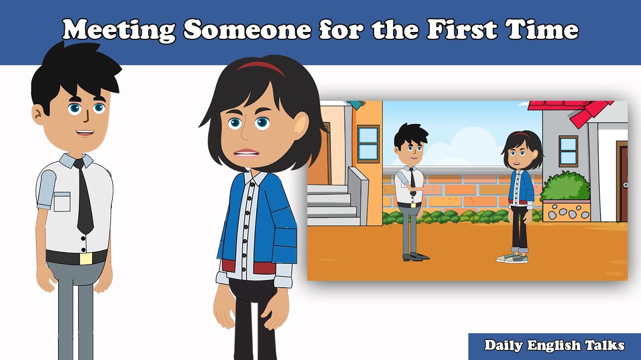 Meeting Someone for the First Time | English Conversation Practice for Beginners