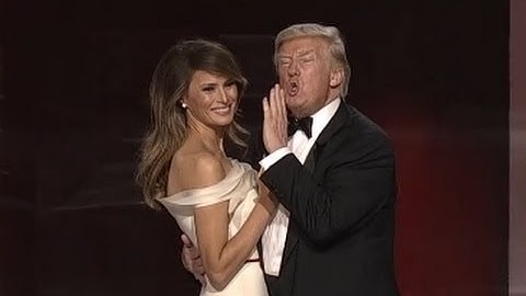 President Trump, Melania Dance at Second Inaugural Ball