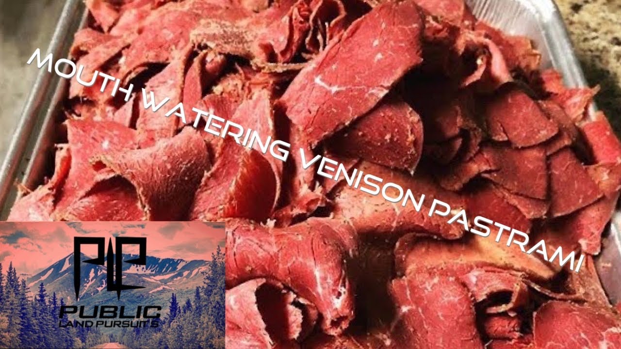 Deer pastrami recipe YouTube
