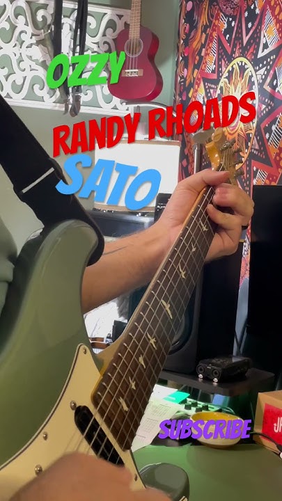 ozzy osbourne sato guitar