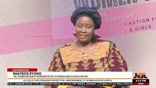IWD 2026 Discussion: Beatrice Eyong Talks Rights, Justice, Action for all Women and Girls