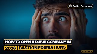 How to Open a Dubai Company in 2026 (Without Flying There) | Bastion Formations