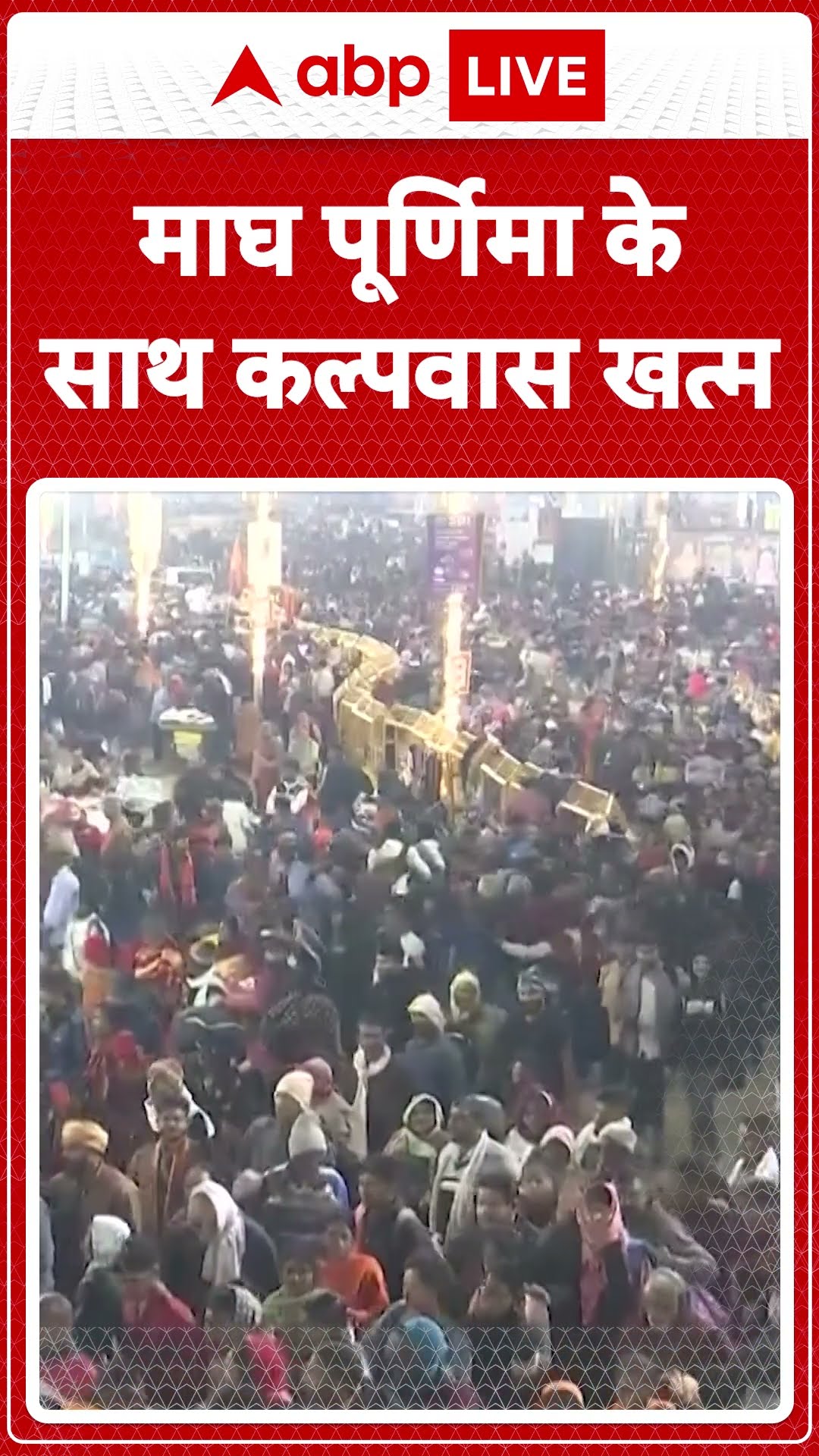 Maghi Purnima: आज के स्नान के पर्व के साथ खत्म हो जाएगा Kalpavas...| ABP LIVE | SHORTS