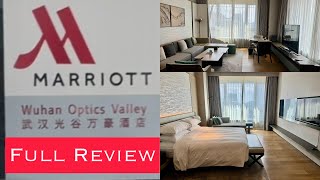 Super affordable executive suite stay at Marriott Wuhan Optics Valley. Full room tour & review.