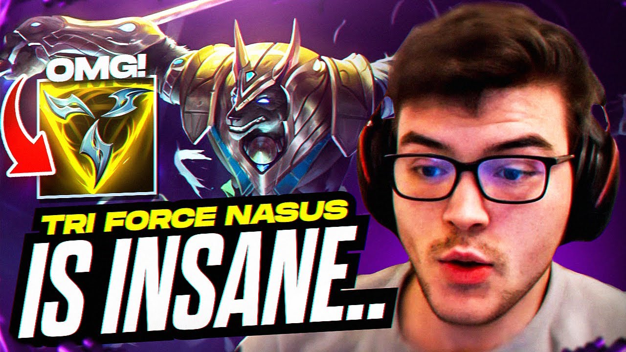 Trinity Force on Nasus is INSANE! - YouTube