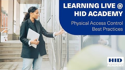 Physical Access Control Best Practices