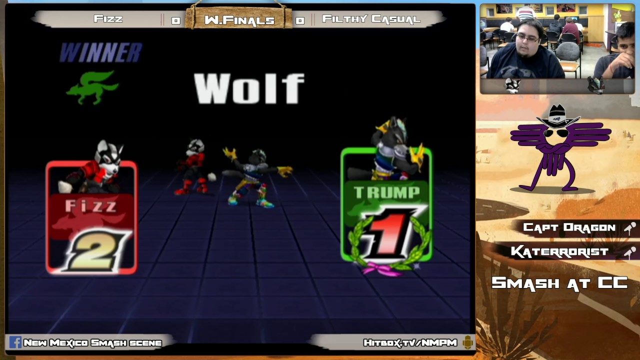 Project M Singles  @CC March Fizz (Fox) vs. Filthy Casual (Wolf) Winner Finals