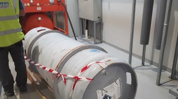 SF6 Gas Cylinder and GIS inside Grid Station