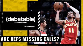 Are NBA refs not calling enough fouls since the rule changes 👀 | (debatable)