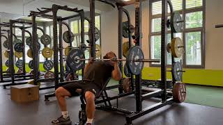 45 Fat Lh Bankdrücken, Schulterbreit