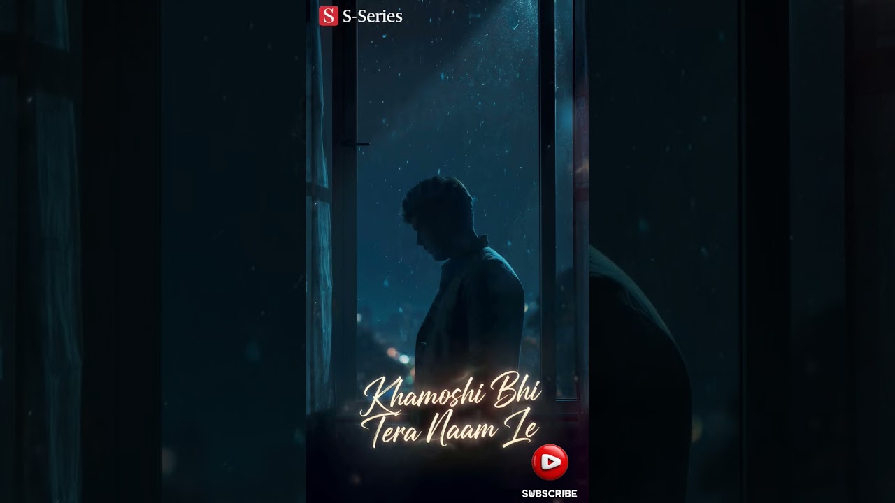 ❤️Khamoshi Bhi Tera Naam Le | Romantic😘 Song | S-Series #shorts #t-series #trending #latest #youtube
