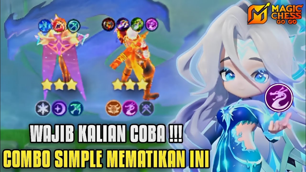 SIMPLE TAPI MEMATIKAN !!! COMBO HAYABUSA DRAGON ALTAR & SWORDSMAN | MAGIC CHESS GO GO