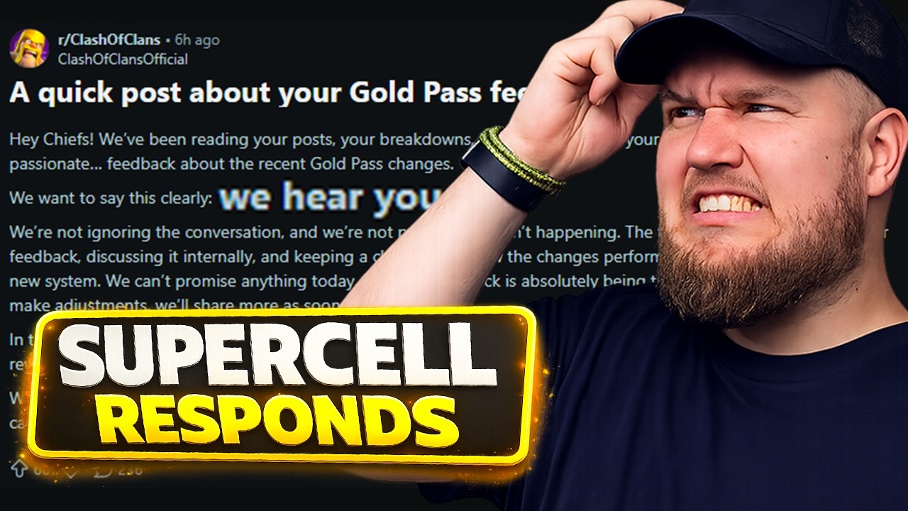 Clash of Clans Responds to Gold Pass Backlash!