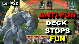 Anti-Fun Deck Stops Their Fun