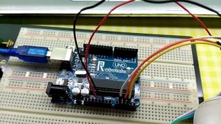 Arduino GY 61 三軸加速度感測器測量XYX軸加速度的變化