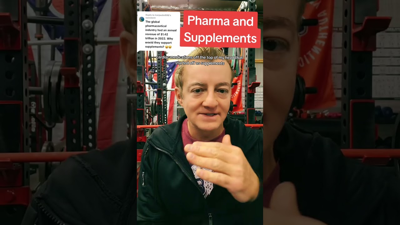 Why would big pharma support supplements?