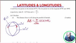 LONGITUDES AND LATITUDES