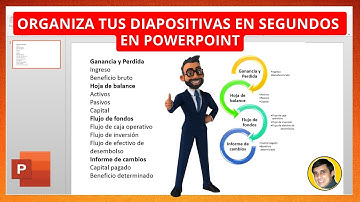 Cómo ORGANIZAR DIAPOSITIVAS en SEGUNDOS con SmartArt en POWERPOINT
