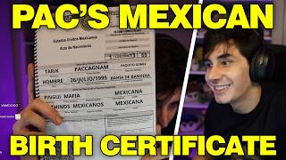 Pac Got Mexican BIRTH CERTIFICATE And ADOPTION CERTIFICATE! QSMP 2