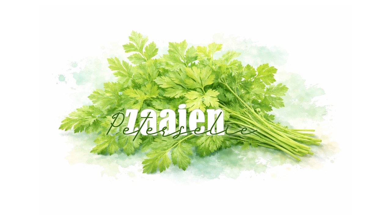 004 Peterselie zaaien, februari 2026