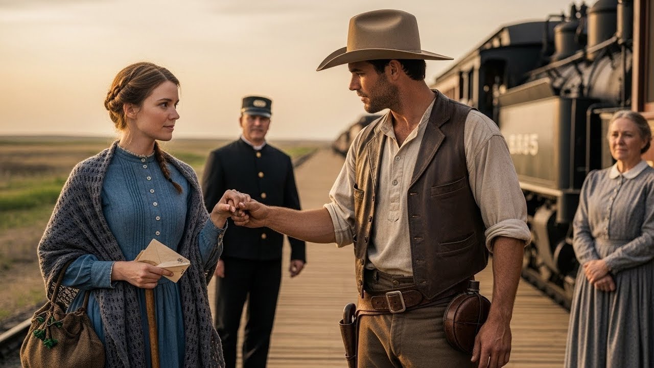 Mail-Order Bride Stepped Off The Train Blind, The Cowboy Took Her Hand And Said _I'll Be Your Eyes_