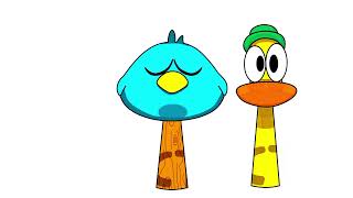 Sprunki OC Pato vs Sleepy Bird from Pocoyo