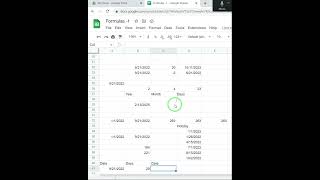 PART -6 - Google Sheet Date Calculation in Hindi screenshot 5
