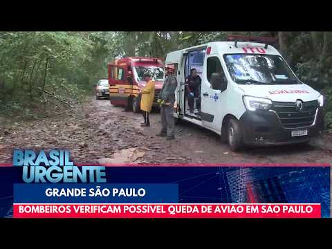 Reported small plane crash mobilizes emergency crews in Greater São Paulo | Brasil Urgente