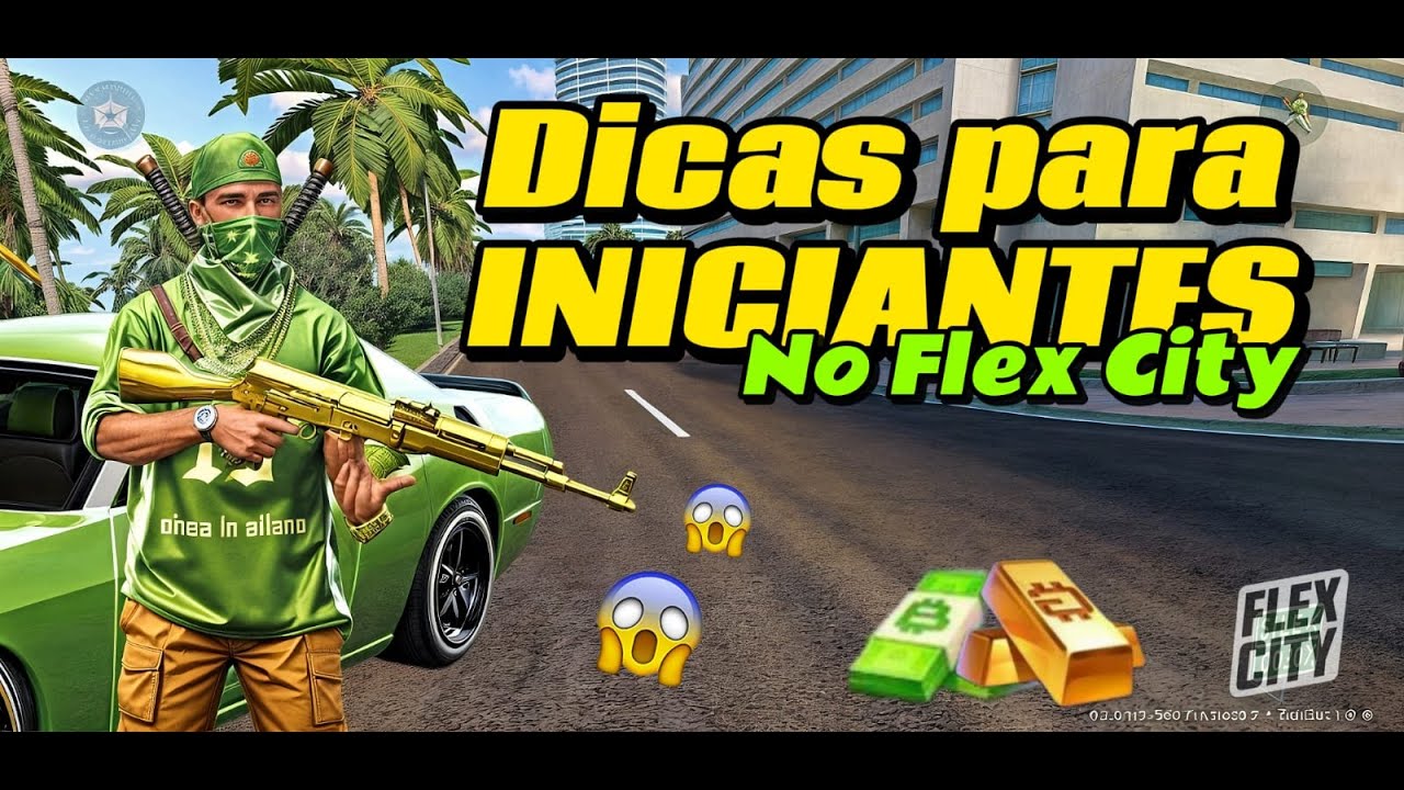 DICAS PARA INCIANTES NO FLEX CITY - DINHEIRO INFINITO E OURO? !!🥸🥸 ...