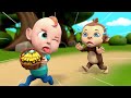Sharing Bananas with Friends 🍌| Good Habits Song for Kids | Rosoo Nursery Rhymes &amp; Kids Songs