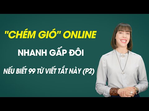 Video Giao tiếp tiếng Anh cơ bản - 99 TỪ VIẾT TẮT PHỔ THÔNG... - youtube