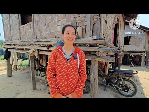 มาบ้านน้องวาสนา วันนี้อุ้มท้อง5เดือน 