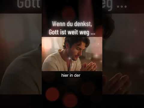 Wenn du denkst, Gott ist weit weg, hör dieses Lied.„Jesus, du bist hier“ von Frohe Botschaft Worship