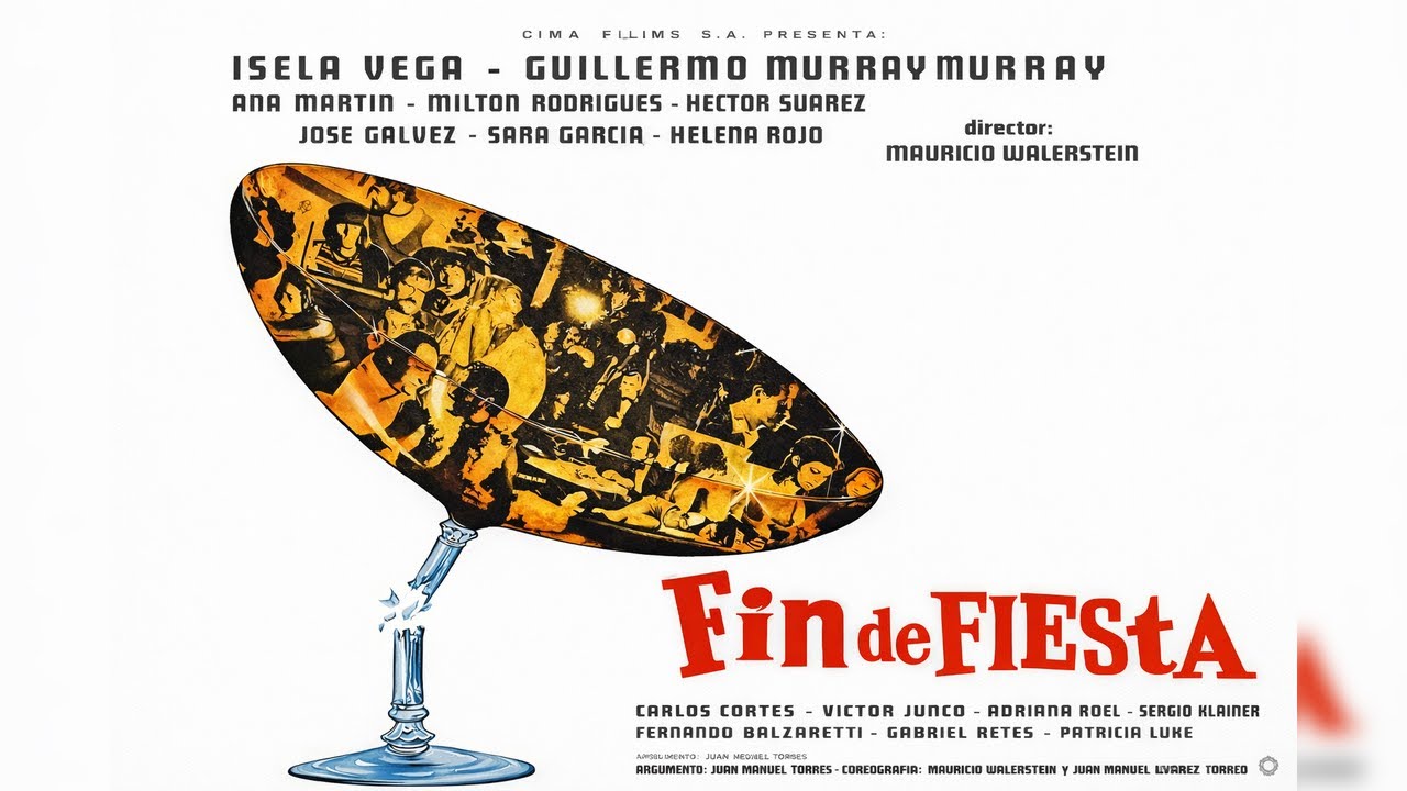 Fin de fiesta (1972), de Mauricio Walerstein con Isela Vega, Helena Rojo, Ana Martín & Adriana Roel.