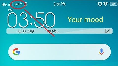 How to Enable/Disable Network Speed Display Status Bar in Vivo