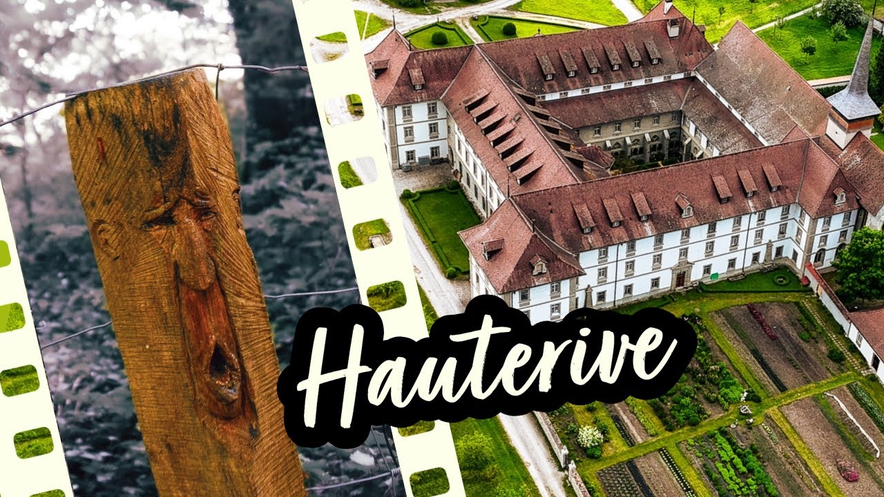 Hauterive Abbaye built around 1138, land donated by Baron Guillaume de Glâne / Fribourg, Switzerland