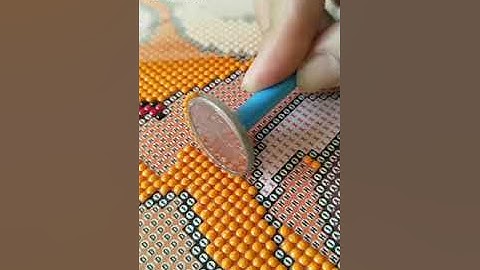 Bí kíp làm tranh đính đá nhanh + đẹp